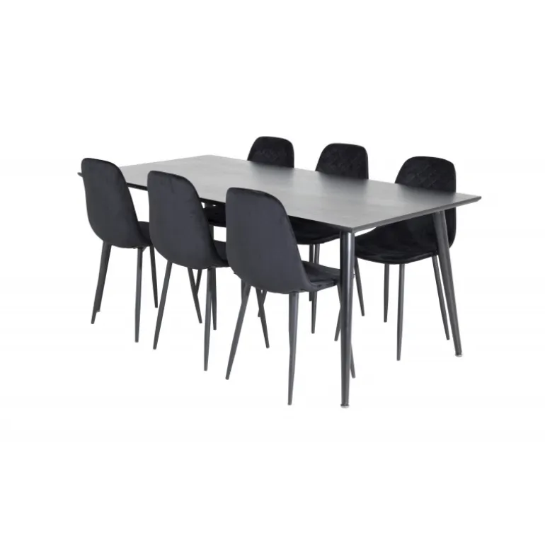 Dipp t Spisebordssæt - Sort