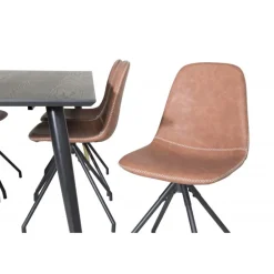 Dipp t Spisebordssæt - Sort og Brun