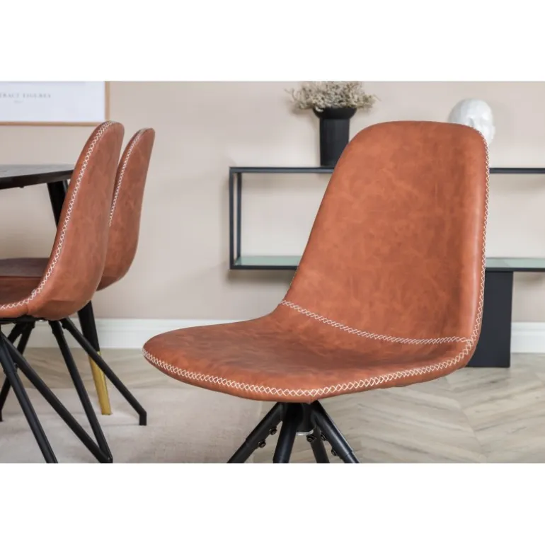 Dipp t Spisebordssæt - Sort og Brun