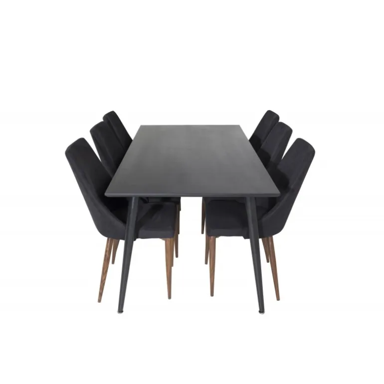 Dipp t Spisebordssæt - Sort og Natur