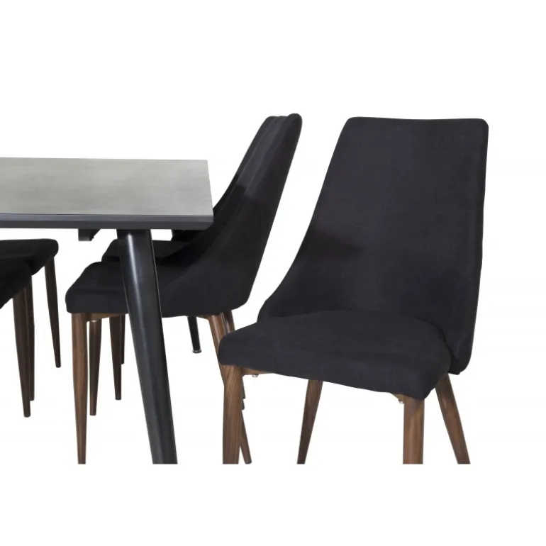 Dipp t Spisebordssæt - Sort og Natur