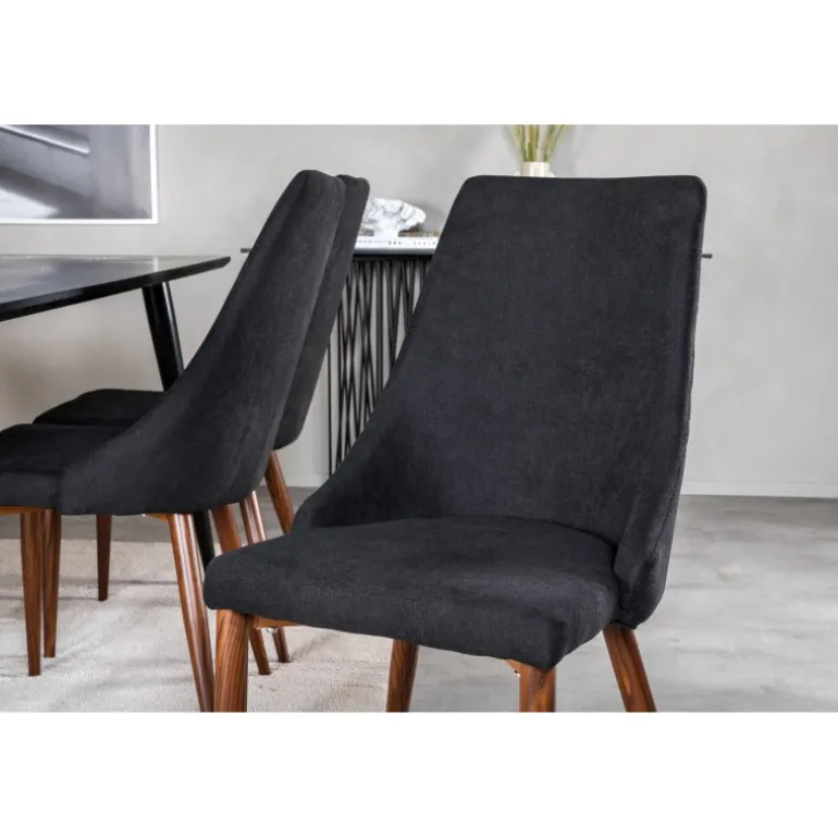 Dipp t Spisebordssæt - Sort og Natur