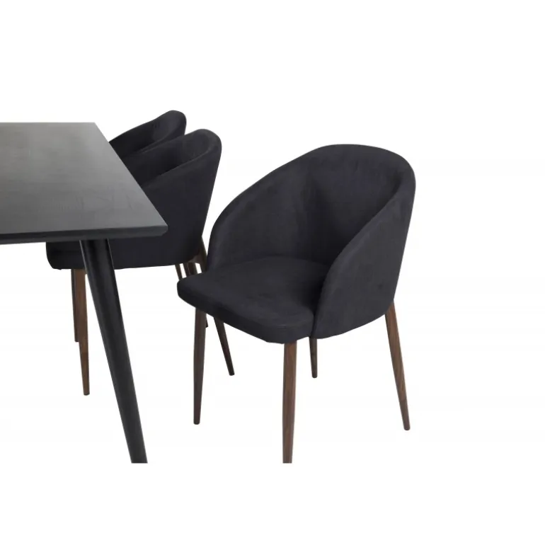 Dipp t Spisebordssæt - Sort og Natur