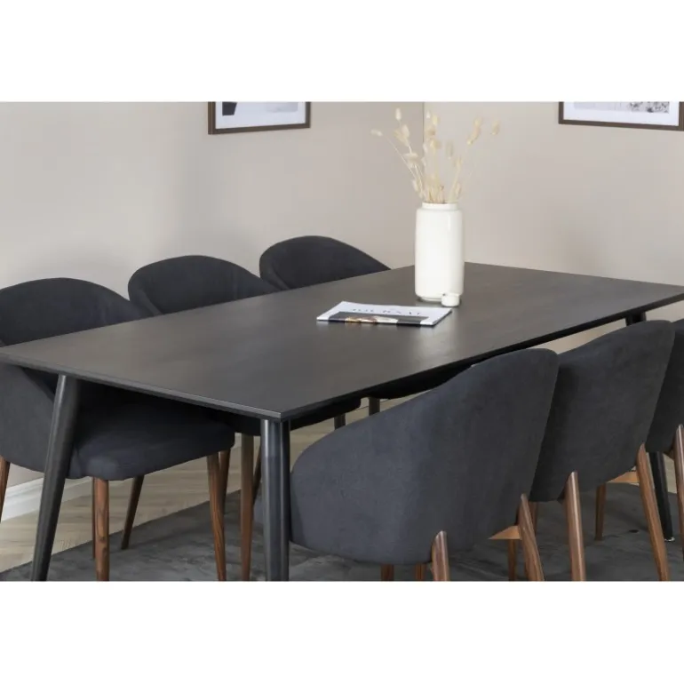 Dipp t Spisebordssæt - Sort og Natur