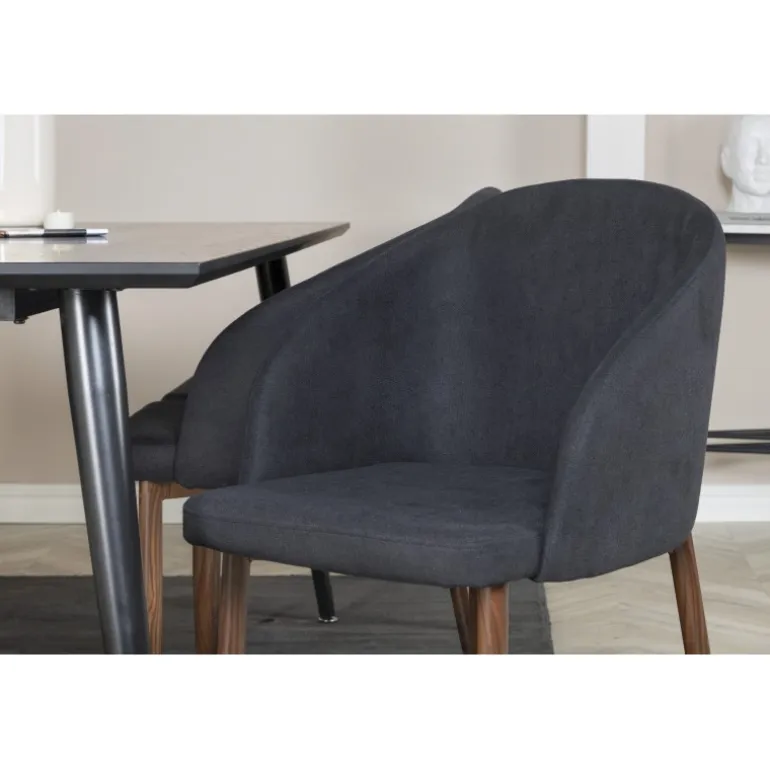 Dipp t Spisebordssæt - Sort og Natur