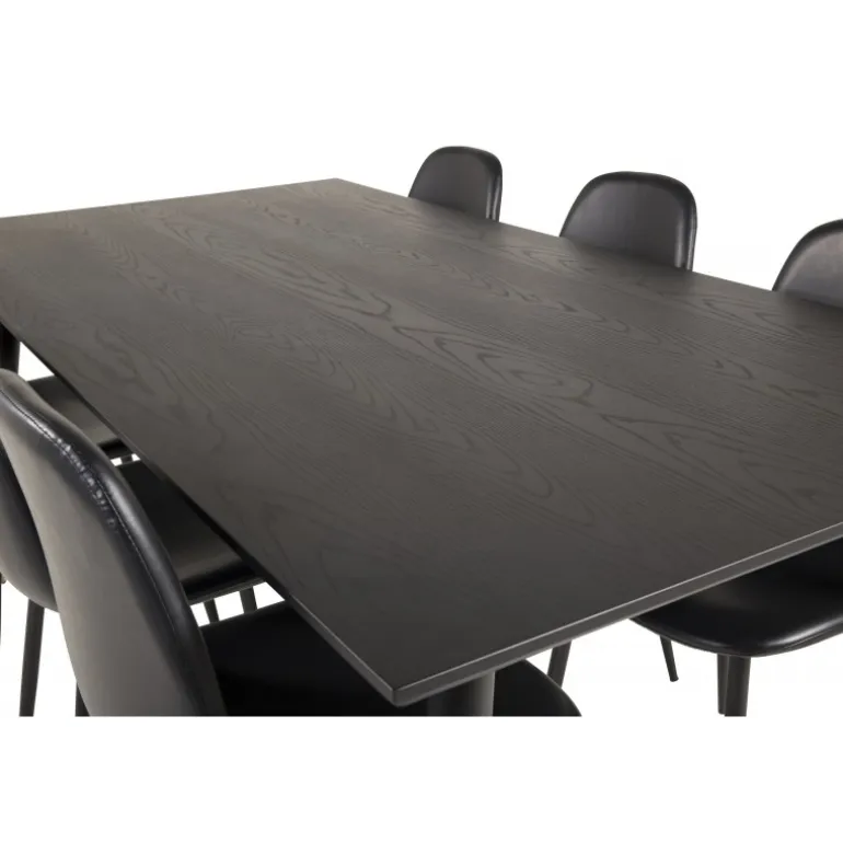 Dipp t Spisebordssæt - Sort og Messing