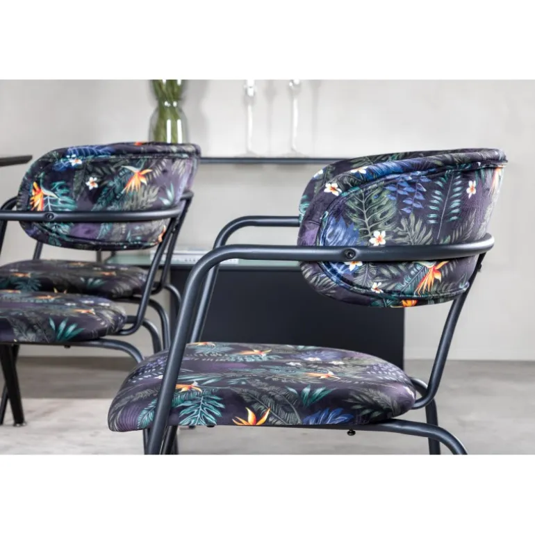 Dipp t Spisebordssæt - Sort og Messing