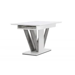 Disa Spisebord - Grå og Hvid