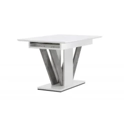 Disa Spisebord - Grå og Hvid