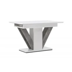 Disa Spisebord - Grå og Hvid