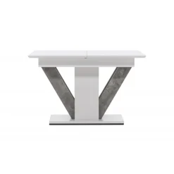 Disa Spisebord - Grå og Hvid