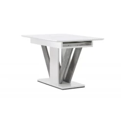 Disa Spisebord - Grå og Hvid