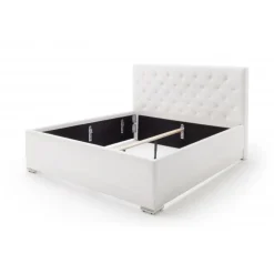 Dobbeltseng Pisa 160x200 - hvid