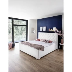 Dobbeltseng Pisa 160x200 - hvid