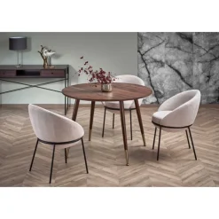 DOMENICO bord Valnød/guld