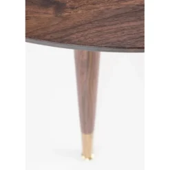 DOMENICO bord Valnød/guld