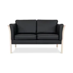 Dragør 3+2 sofasæt - Sort tekstillæder