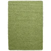 Dream Shaggy tæppe Ensfarvet - Grøn