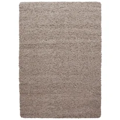 Dream Shaggy Tæppeløber Ensfarvet - Beige