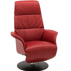 Dundee – lænestol med indbygget skammel