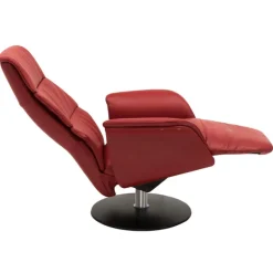 Dundee – lænestol med indbygget skammel