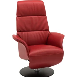 Dundee – lænestol med indbygget skammel