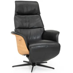 Dundee – lænestol med indbygget skammel