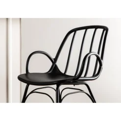 Dyron Spisebordsstol - Sort