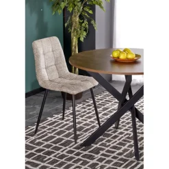 EDGAR Rund Spisebord Ø100 cm - Valnød