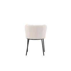 Edina Spisestol - Hvid Boucle