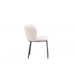 Edina Spisestol - Hvid Boucle