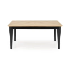 EDMONDO bord Naturlig eg/Sort