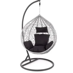 EGGY Havestol Sort / Grå