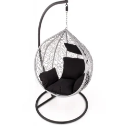 EGGY Havestol Sort / Grå