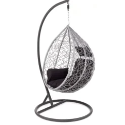 EGGY Havestol Sort / Grå