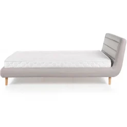 ELANDA 160x200cm seng - lys Grå