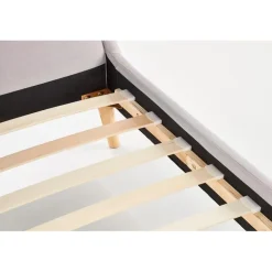 ELANDA 160x200cm seng - lys Grå