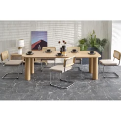 ELEFANTE REKTANGULÆR Spisebord med udtræk, Naturlig eg