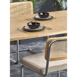 ELEFANTE REKTANGULÆR Spisebord med udtræk, Naturlig eg