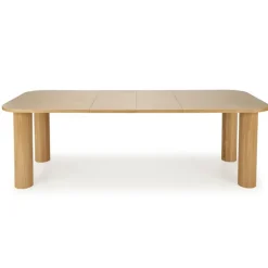 ELEFANTE REKTANGULÆR Spisebord med udtræk, Naturlig eg