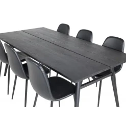 Elegant t Spisebordssæt - Sort