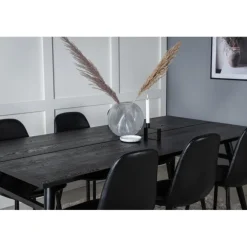 Elegant t Spisebordssæt - Sort