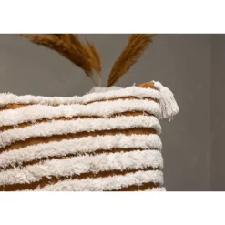 Elina Pudeovertræk - Brun og Hvid