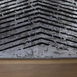 Elite Kortluvet tæppe Vintage - Grå