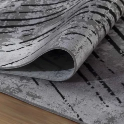 Elite Kortluvet tæppe Vintage - Grå