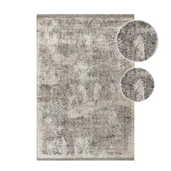 Elite Kortluvet tæppe Vintage - Beige