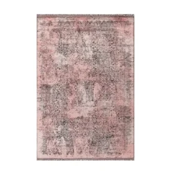 Elite Kortluvet tæppe Vintage - Rosa