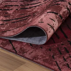 Elite Kortluvet tæppe Vintage - Rød