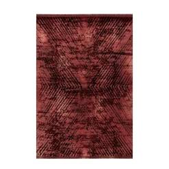 Elite Kortluvet Tæppeløber Vintage - Rød