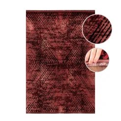 Elite Kortluvet Tæppeløber Vintage - Rød